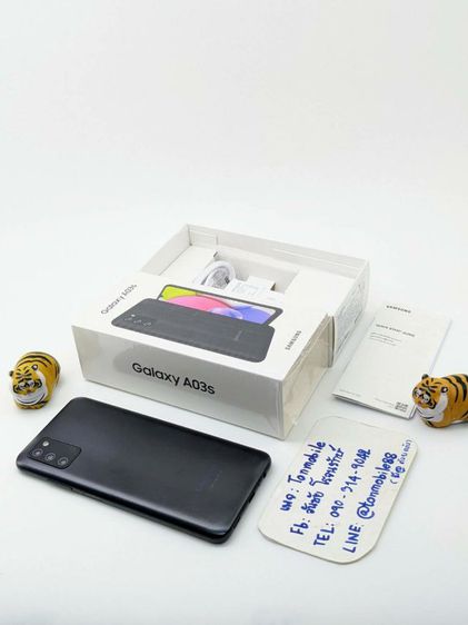 อื่นๆ 64 GB ขาย เทิร์น Samsung Galaxy A03S Black Ram 4 Rom 64 สภาพสวย อุปกรณ์ครบยกกล่อง ประกันยาว เพียง 2,990 บาท ครับ
