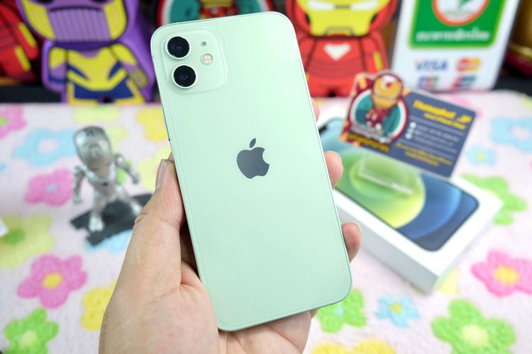iPhone iPhone 12 128 GB 12 128GB สีเขียว  💚สวยใหม่ ครบกล่อง แบตดี เครื่องศูนย์TH