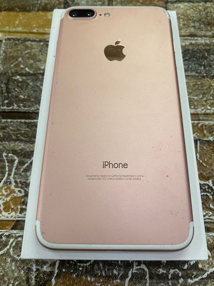 ขาย iphone 7plus128 gb สีชมพู ศูนย์ไทย สภาพสวย สแกนนิ้วได้ รีเซ็ตได้ ไม่ติดไอคราว การใช้งานดี ปกติทุกอย่าง อุปกรณ์ครบ