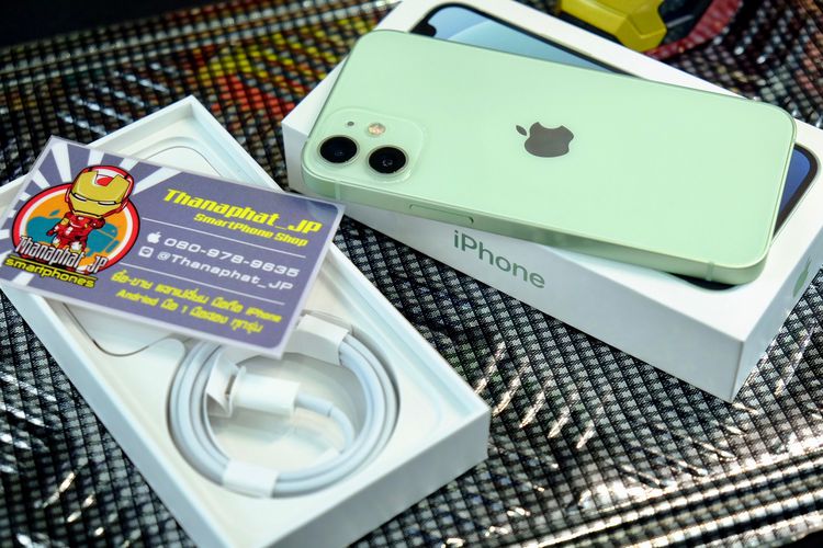 iPhone iPhone 12 64 GB 12 Mini 64GB สีเขียว  💚สวยใหม่ ครบกล่อง แบตดี เครื่องศูนย์TH