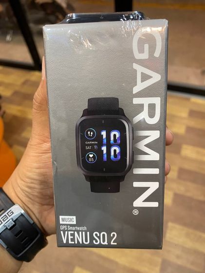 สแตนเลส ดำ smart watch Garmin venu sq2 มือ1