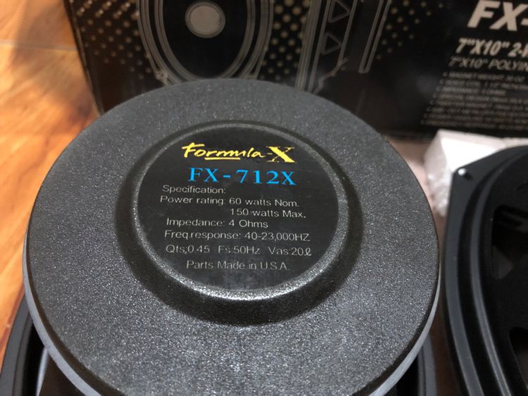 ดอกลำโพง Formnla-X FX-712X รูปที่ 8