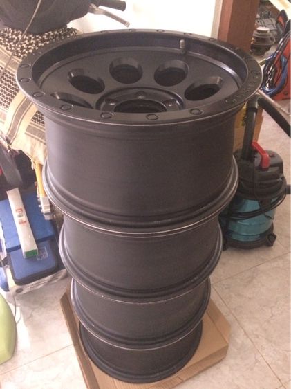 ล้อแม็กซ์ Lenso แท้ขอบ 16x8” 6 รู ET 0 ลายหยดน้ำ รูปที่ 5