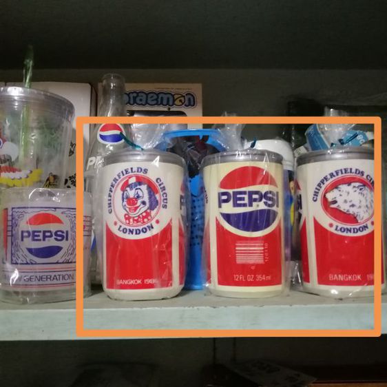 อื่นๆ Pepsi  กระป๋อง​ pepsi​ วินเทจ​ ปีค.ศ.1986 ของเก่าจริงสภาพใหม่​ ราคากระป๋องต่อ1ใบ​ (ถ้าเหมาหมด3ใบ​ ราคาพิเศษ)​
