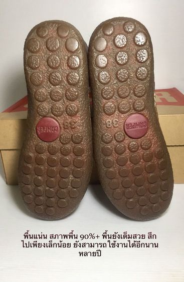 CAMPER Boots for Women 38EU(24.5cm) Original ของแท้ มือ 2 สภาพเยี่ยม, รองเท้าบู้ท CAMPER หนังแท้ไร้ริ้วรอย พื้นเต็มสวย ไม่มีตำหนิใดๆ รูปที่ 10