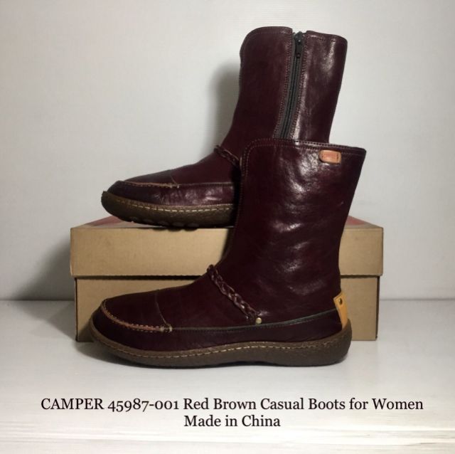 CAMPER Boots for Women 38EU(24.5cm) Original ของแท้ มือ 2 สภาพเยี่ยม, รองเท้าบู้ท CAMPER หนังแท้ไร้ริ้วรอย พื้นเต็มสวย ไม่มีตำหนิใดๆ รูปที่ 15