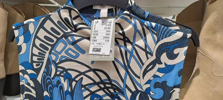 ส่งต่อเดรส HM ไซส์ S รูปที่ 3