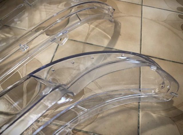 เลนส์ไฟหน้า BMW E39 523i 528i 530i 1 คู่ ของใหม่ รูปที่ 5