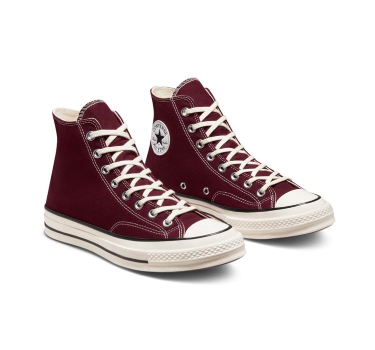 Converse รองเท้าผ้าใบ Sneaker คอนเวิร์ส CHUCK 70 Seasonal Color Vintage Canvas Hi UNISEX แดง
