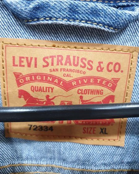Jacket ยีนส์ Levi’s แท้ มือ 1 รูปที่ 2