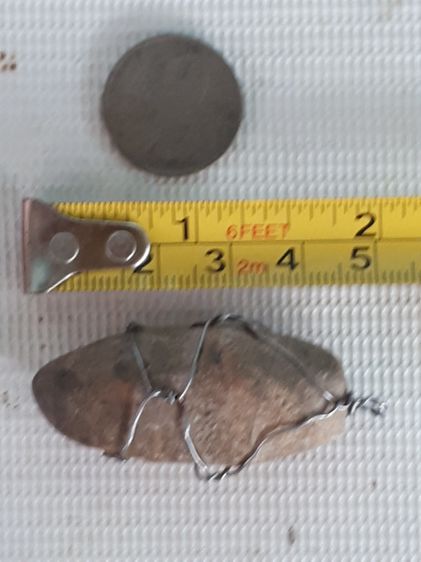 คตดักแด้ หรือ ดักแด้หิน ถักลวด ขนาดประมาณ 1.8 ซม. สีน้ำตาล เนื้อแห้ง มัน มีลายเป็นธรรมชาติ เก่ามากเป็นรูปตัวดักแด้ สภาพสวยมาก หายาก แท้รับปร รูปที่ 10