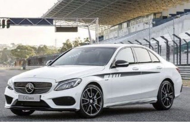 W205 W212 ลิ้นกันชนหน้า Chrome โครเมียม และ ลาย Carbon Kevlar รุ่น AMG รูปที่ 15
