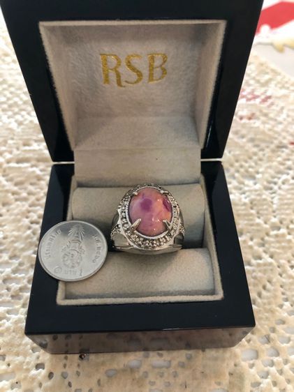 แหวนทับทิมพม่า ลายปลาคราฟ รูปที่ 4