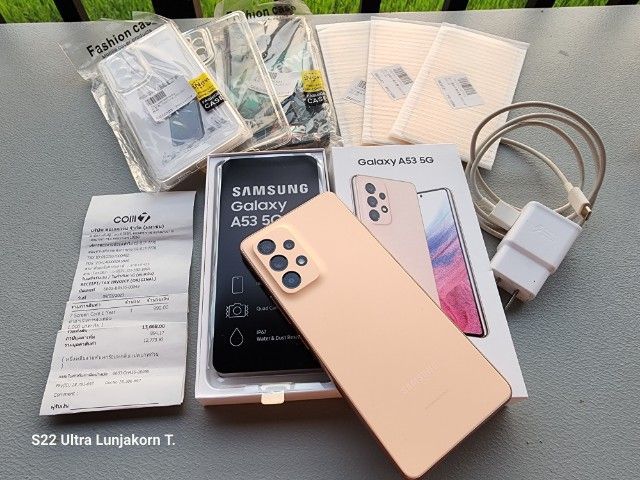 Samsung อื่นๆ 128 GB A53 5G เครื่อง2อาทิตย์ ไร้รอย แรม8 สีพีชสวย