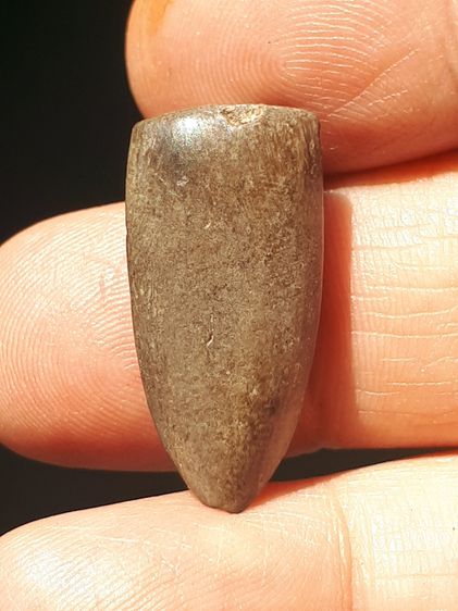 พระรอด พิมพ์ใหญ่ หลังอูม เนื้อดิน สีเขียว มัน แกร่ง เรียบ เนียนมือ สวยคม เก็บเก่า สภาพดีมากทั้งด้านหน้าและด้านหลัง ผ่านการใช้งานมามาก สภาพสว รูปที่ 8