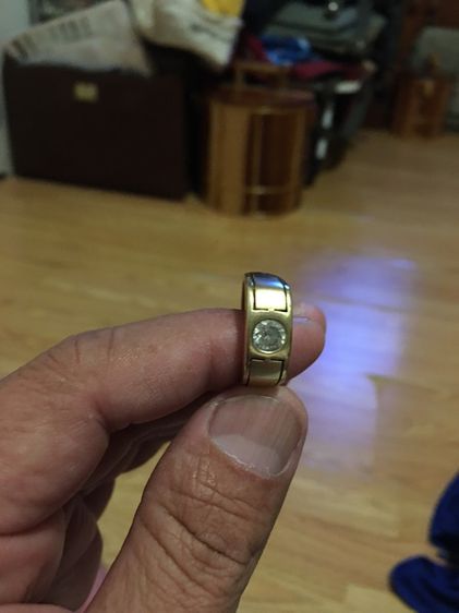 แหวนเพชร ขนาดเพชร 75 ตัง น้ำ 96 น้ำหนัก 10.39 กรัม รับประกันซื้อคืน  รูปที่ 2