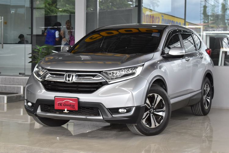 Honda CR-V 2017 2.4 E Utility-car เบนซิน ไม่ติดแก๊ส เกียร์อัตโนมัติ บรอนซ์เงิน