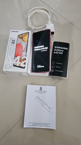  Samsung A42 5G พร้อมกล่องอีมีตรง 