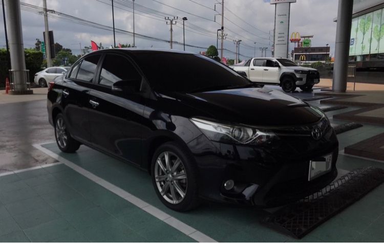 Toyota Vios 2016 1.5 S Sedan เบนซิน ไม่ติดแก๊ส เกียร์อัตโนมัติ ดำ
