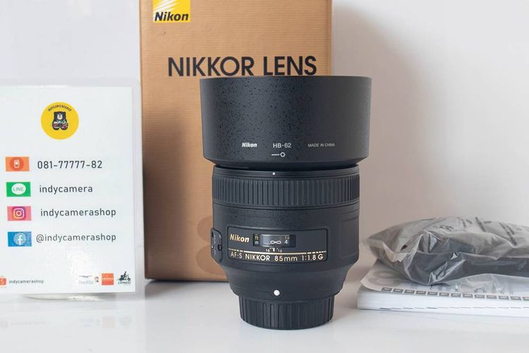 Nikon AF-S NIKKOR 85mm f1.8G สภาพสวย อดีตประกันศูนย์ 