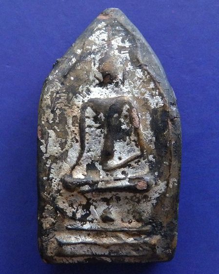 พระเนื้อกระเบื้องดินเผา ลงรัก สูง 5 ซ.ม. พระบ้านเก่าเก็บหลายสิบปี รูปที่ 4