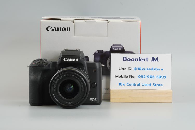 กล้อง Canon EOS M50 กล้อง Mirrorless ราคาเบาๆ แต่ความสามารถครบ - ID23030128