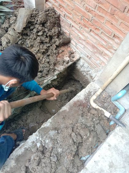 ท่อน้ำตัน ท่อส้วมตัน  รูปที่ 6