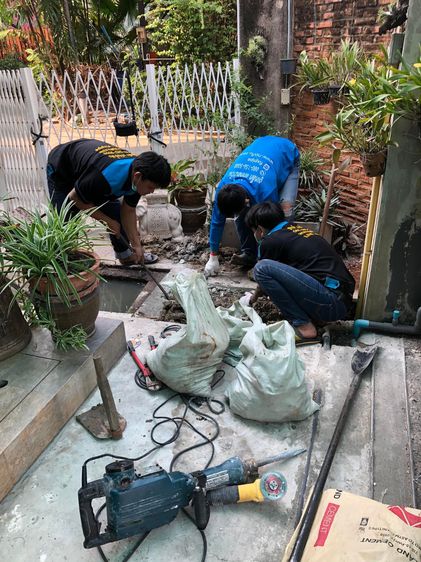 ท่อน้ำตัน ท่อส้วมตัน  รูปที่ 2