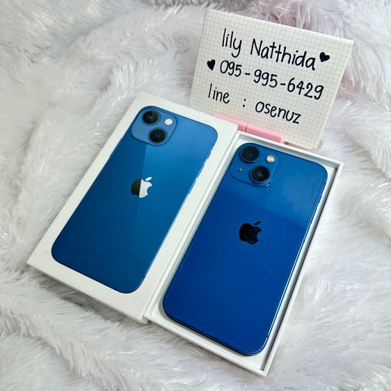 256 GB ˗ˏˋ 𐐪 iPhone 13 Mini 128gb เครื่องศูนย์ไทย ɞ ´ˎ˗ สี Blue เบต้า 87 เครื่องสวย