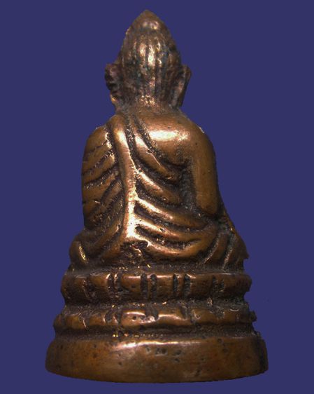 กริ่งรุ่นแรกหน้าอินเดีย หลวงพ่อขอม วัดไผ่โรงวัว สุพรรณบุรี พ.ศ.2497 รูปที่ 2