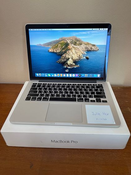 Apple Macbook Pro 13 Inch แมค โอเอส 8 กิกะไบต์ USB ไม่ใช่ MacBook Pro (จอ Retina 13 นิ้ว ปี 2015)