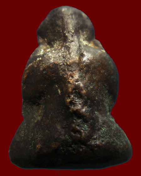 ปิดตามือไขว้หล่อโบราณ พระอาจารย์ดิษฐ์ วัดปากสระ จ.พัทลุง รูปที่ 2