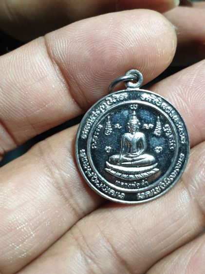 เหรียญหลวงพ่อดำ หลังพระพิฆเนศ เทพแห่งความสำเร็จ โค้ดนะ วัดช้างใหญ่ เนื้อเงิน อยุธยา พระสวยไม่ผ่านการใช้ รูปที่ 4