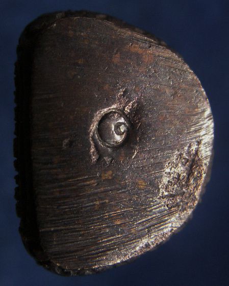 รูปเหมือน หลวงพ่อหยอด วัดแก้วเจริญ จ.สมุทรสงคราม ก้นตอกเลข ๑ รูปที่ 3