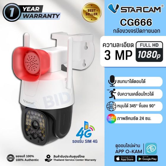 Vstarcam CG666 ใส่ซิมได้ 3G   4G 