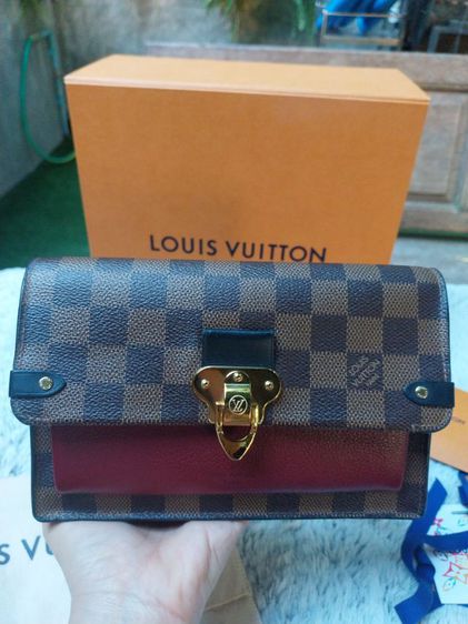 กระเป๋าLouis Vuitton vavin damier wocon chain แท้มือสองสวยน่ารักหายากค่ะ รูปที่ 2