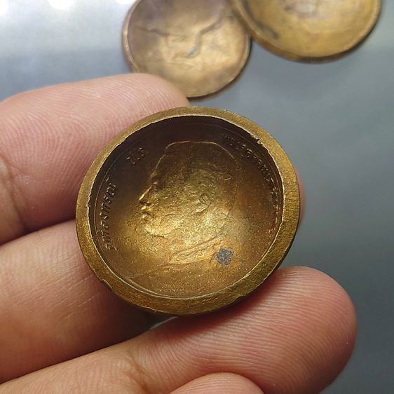 เหรียญถ้วย โรงบ่อนโบราณ ครบชุด พระสยามๆ(โสฬส อัฐ เสี่ยว) รูปที่ 3