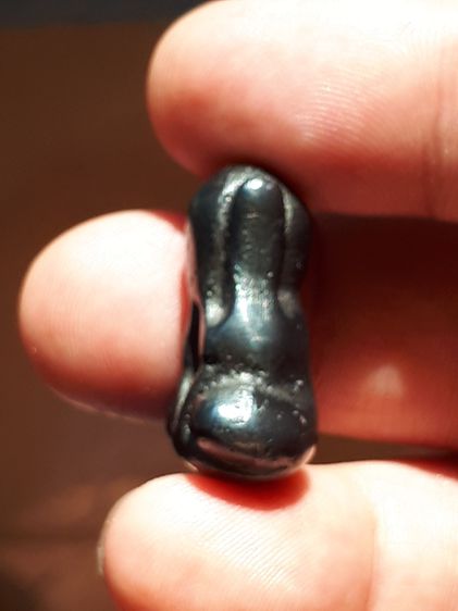 พระปิดตา เนื้อเมฆพัตร จารมือ หลวงปู่นาค วัดห้วยจระเข้ จ.นครปฐม พิมพ์หูกระต่าย สวยงาม คมชัด ผิวพรุน สีจืดแล้ว ไม่เงา สภาพสวย เก่า เดิมๆ แท้ ห รูปที่ 8