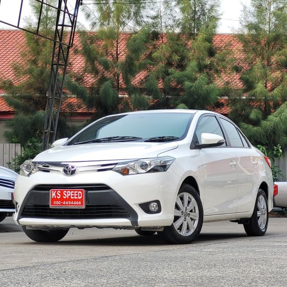 Toyota Vios 2013 1.5 G Sedan เบนซิน ไม่ติดแก๊ส เกียร์อัตโนมัติ ขาว