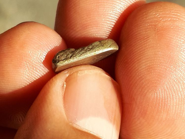 พระปรกใบมะขาม หลังจาร เนื้อเงิน พระหนา สวย สมบูรณ์ องค์นี้แท้ เก่ามาก ดูง่าย ไม่รู้ที่ รูปที่ 4