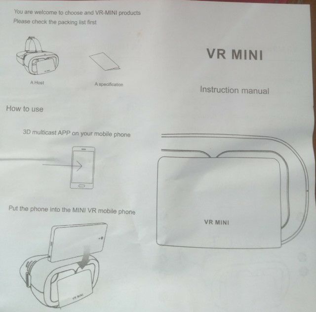 แว่น VR box 3D แบบ 3 มิติ รูปที่ 9