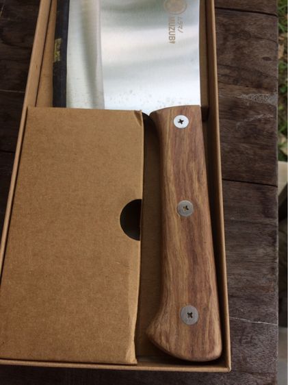 มีดปังตอสแตนเลสอย่างดี รูปที่ 4