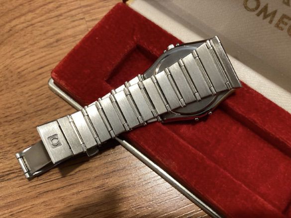 OMEGA CONSTELLATION Stainless BEZELDAY DATE QUARTZ MENS รูปที่ 5