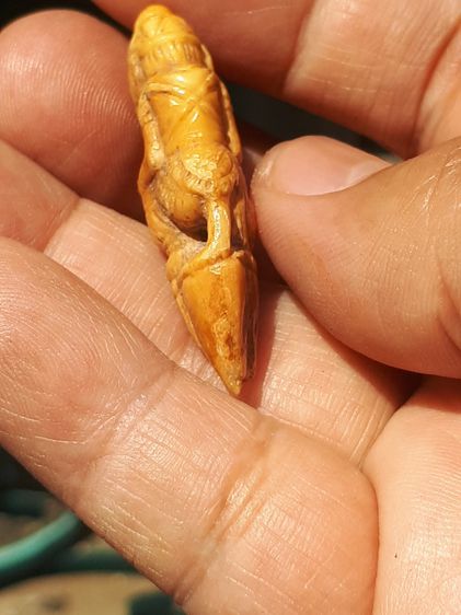 พระพิฆเนศ ปี 24xx ขนาด 4 ซม.กำลังสวย สีน้ำผึ้ง ฉ่ำ มีน้ำหนัก งานศิลปะ Hand Made โบราณ เก่า แกะสวย สมบูรณ์ แปลก แท้ หายาก พระพิฆเนศองค์นี้ มี รูปที่ 5