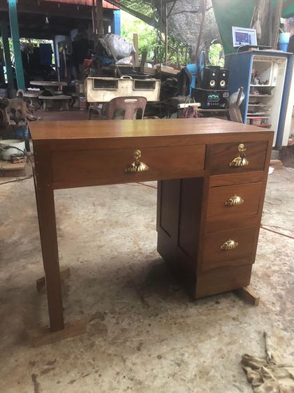 โต๊ะบัญชี ไม้สัก  รูปที่ 2