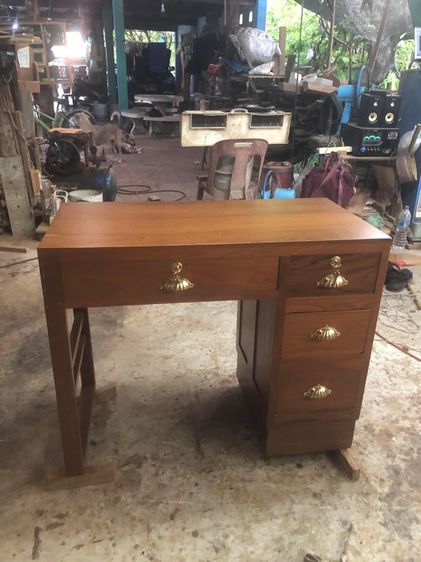 โต๊ะบัญชี ไม้สัก  รูปที่ 3