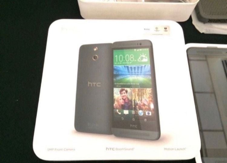 HTC One E8 สีดำ สภาพใหม่มาก เป็นเครื่องโชว์ อุปกรณ์ครบ