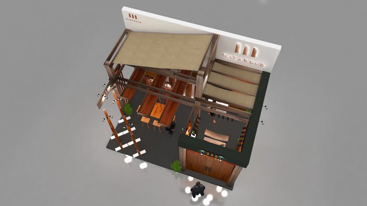 รับออกแบบบูธ ออกแบบ3D Booth Event งานOrganizer รับเขียนแบบ เขียนภาพ 3D Perspective-Interior-Exterior-Booth รับทำ 3D รูปที่ 11