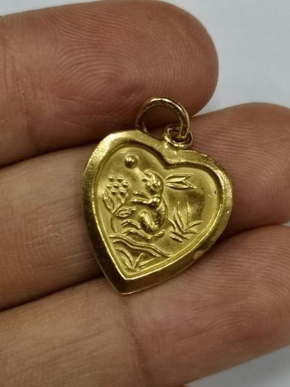 (147) จี้ทองงานเก่า ทอง 90 รูปที่ 2