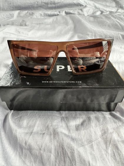 แว่นกันแดด แบรนด์ Super vintageแท้💯 รูปที่ 4